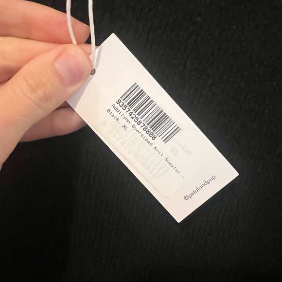 Petal + Pup Black Women's Sweater - Picture 3 of 6